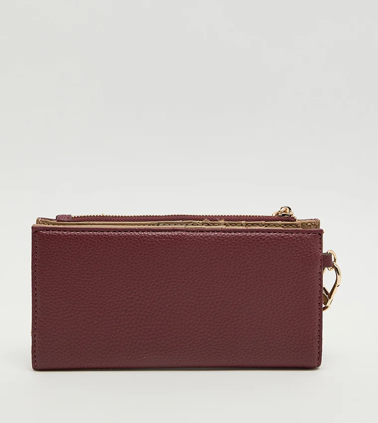 ANNE KLEIN  Anne Klein Textured Zippered Wallet for Women | Best Price UAE